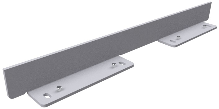 Produktbild UBK 301 229  -  Endstückkappe für Deckelzuschnitt zu Unterflur-Bodenkanal UBK 300, für 22mm Vertiefung